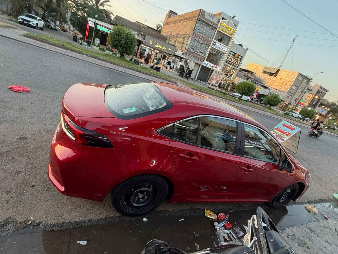 كورلا خليجي فول موصفات موديل ٢٠٢٢/ *********** مكفوله كفاله عامه مكاني بغداد الحريه شركت ساز سعر ١٦٣ وبيه مجال
