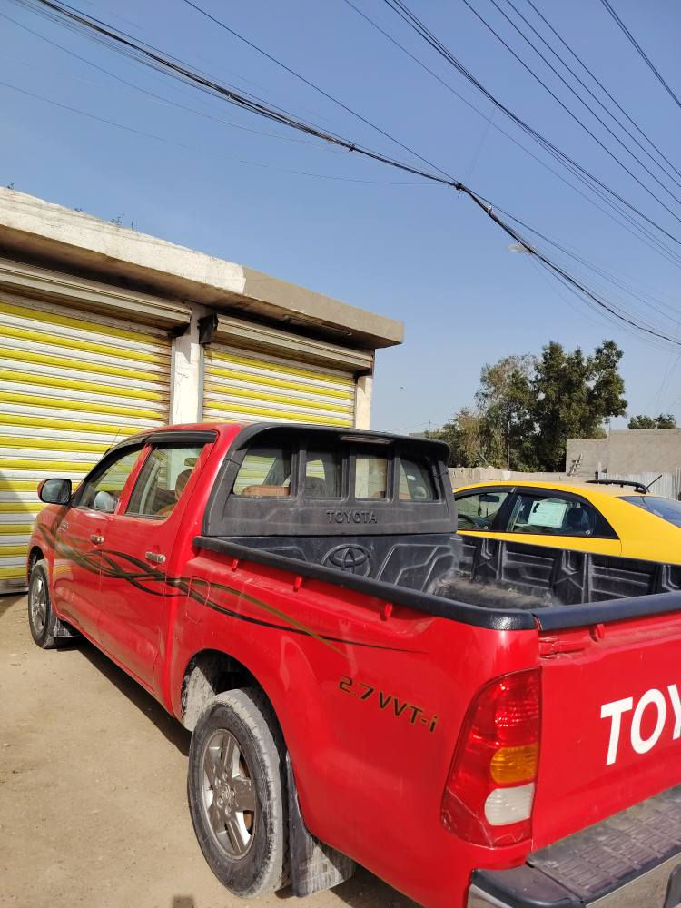 للبيع بيكم هايلوكس كويتي سياره شاصي 19كير عادي رقم قادسيه نكليزي مميز650 بيه مكانات صبغ الاتصال *********** السعر 135 ورقه موديل 2010 بغداد, العراق
