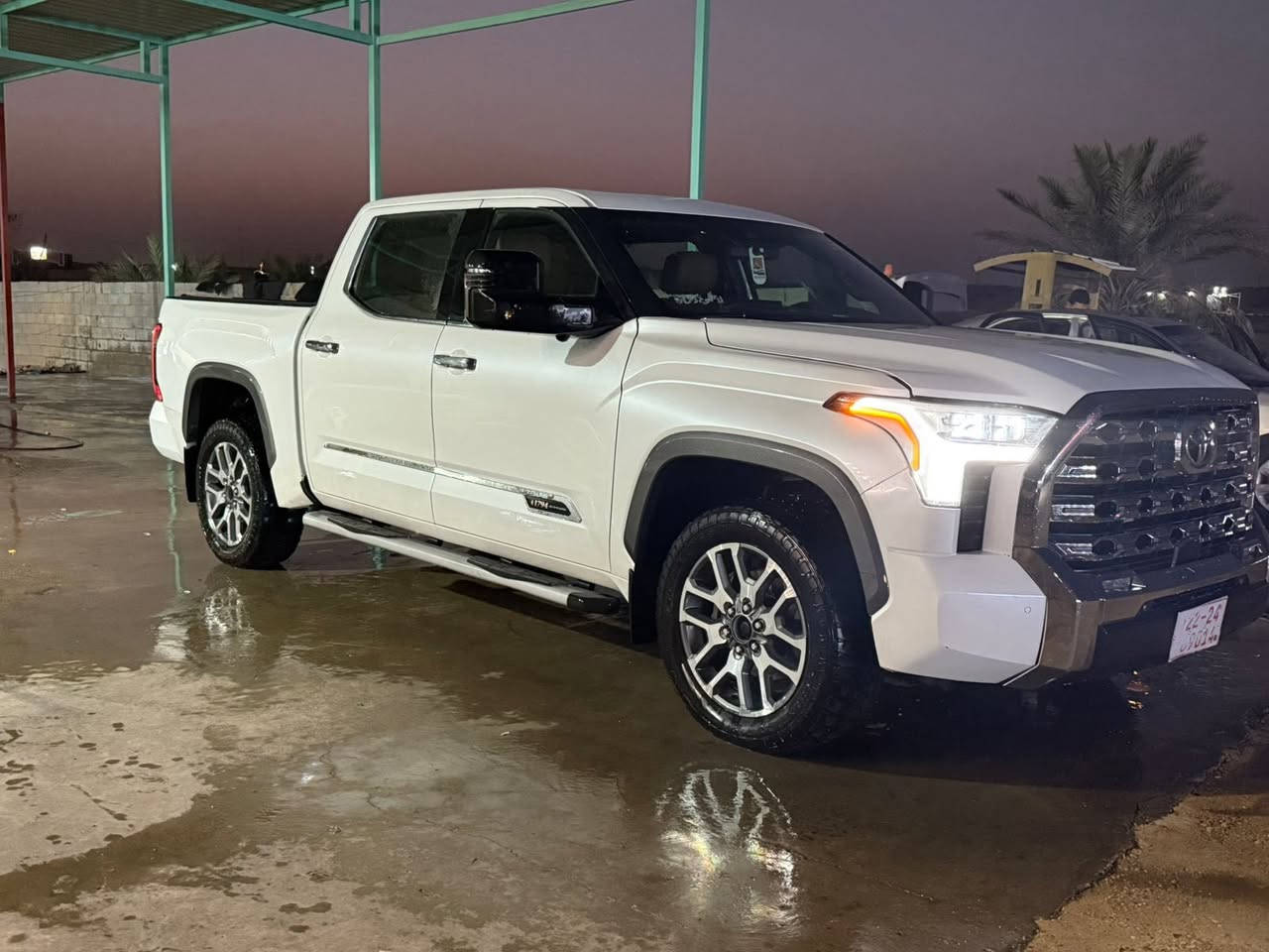 ملاحضه اسياره مرفوضه من هزت اربيل يعني بدون رقم
بيك اب تيوتا تندرا 2022

مواصفات 1794 ايدشن

فول مواصفات اعلى شي بالتندرا 

المحرك 3.4 تون تيربو هايبرد 

كشنات اماميه خليفه تبريد وتدفئه 

 

تدفئة سترين 

كامرات 360 

حساسات اماميه وخلفيه 

بنوراما 

 

 

بيها صبغ جاملغ امامي فقط 

العنوان الانبار ناحية البغدادي.  

ملاحضه اسياره بيه رفض بلهزه مامرقمه كاتي

التواصل ***********

السعر 31 الف دولار قفل
