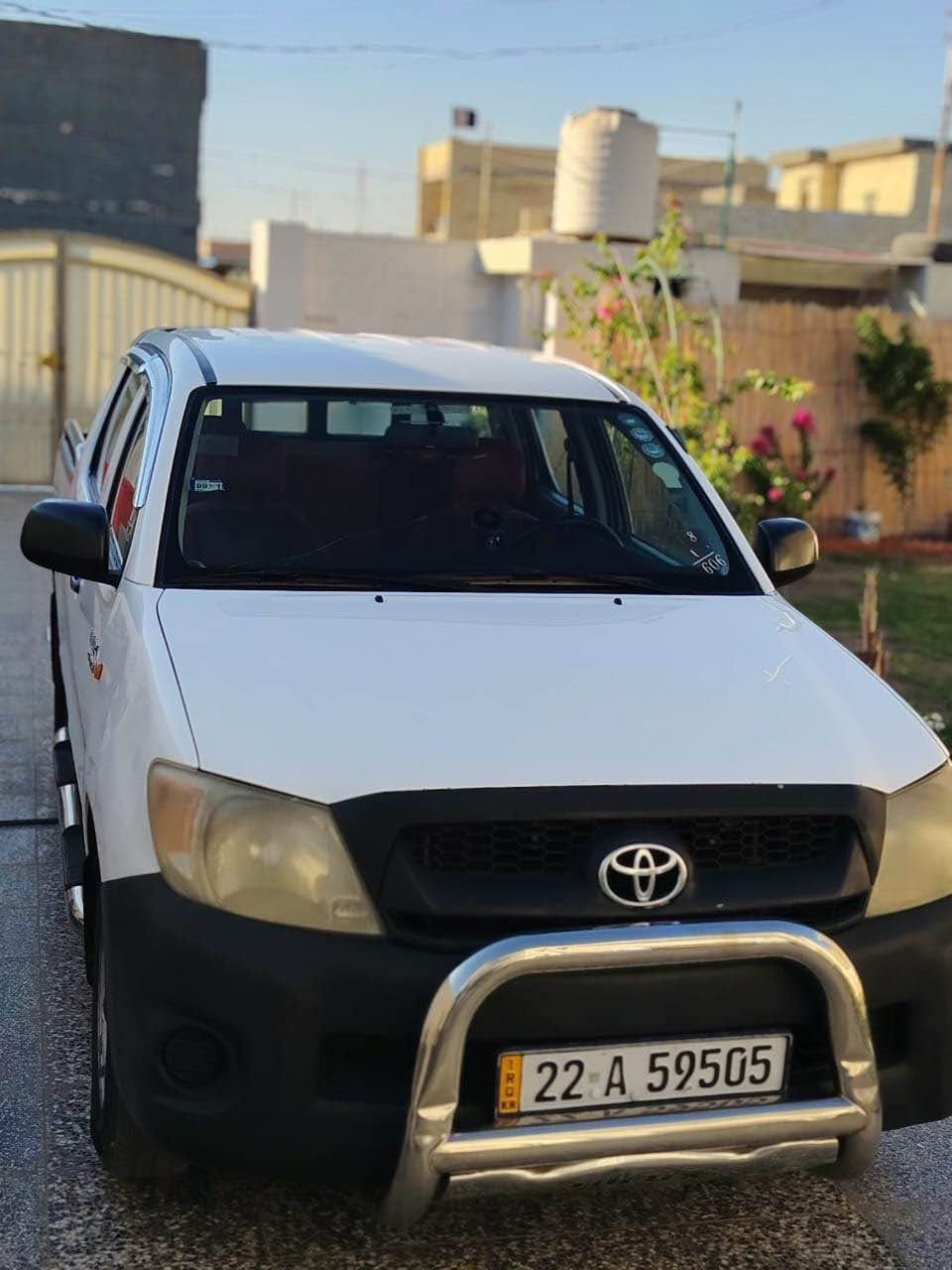 بيكم هيلوكس ٢٠٠٩ رقم اربيل تحويل مباشر 
مكفوله من الضربه عدا البارد بدون صبغ بدون اي شي فقط بارد محرك مجفت جديد بلادي كير وتبريد بشرط مكاني بغداد 
بيع او مرواس بيكم فور ويل ٢٠١٨ فما فوق 
للاستفسار *********** بغداد, العراق
