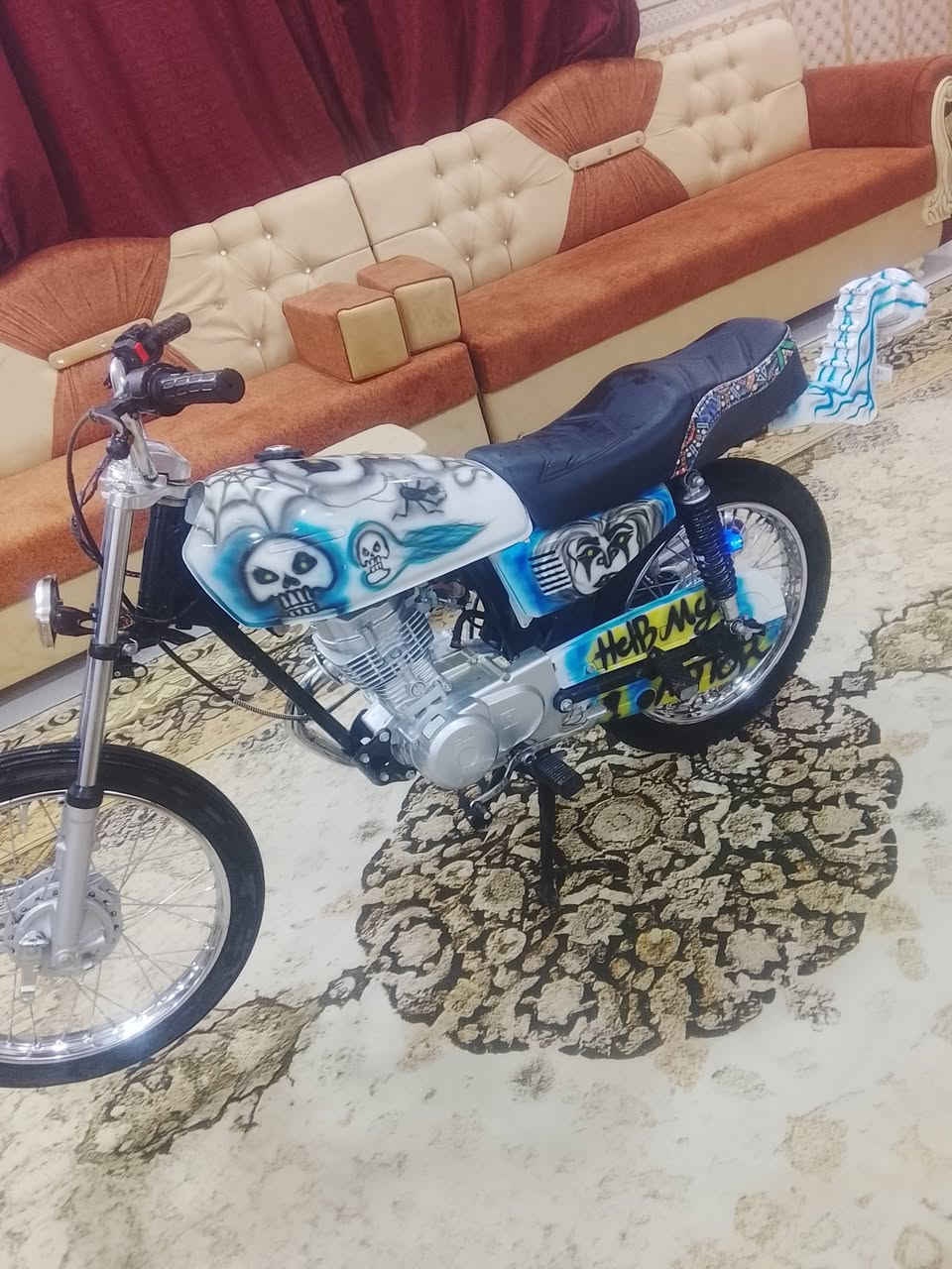 السلام عليكم دراجه للبيع أوراق اصولي تعمير 26 بيع مستعجل السعر خاص مكاني القاسم سوق دوهان ولستفسار هاذه رقمي ***********
