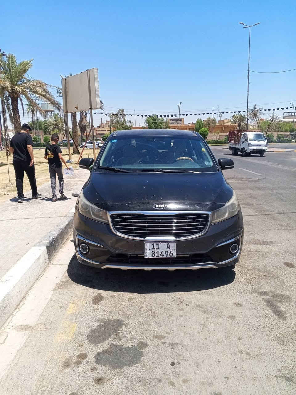 السلام عليكم
سيدونا 16 رقم بغداد حادثه جاملغ وبنيد وبيه مكانات صبغ 
سياره جاهزه مكينه تبريد تخم تاير جديد باتري جديد 
سعرها 145 مكانه كربلاء 
***********
