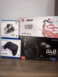 عندي ذني الغراض متوفرة البيع  كيبورد ميكانيكي bloody s98 مستخدم مع كل ...