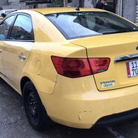 كيا فورتي 2011 وارد امريكي للبيع حادثه باب خلف السايق والبنيد بدون دوا...