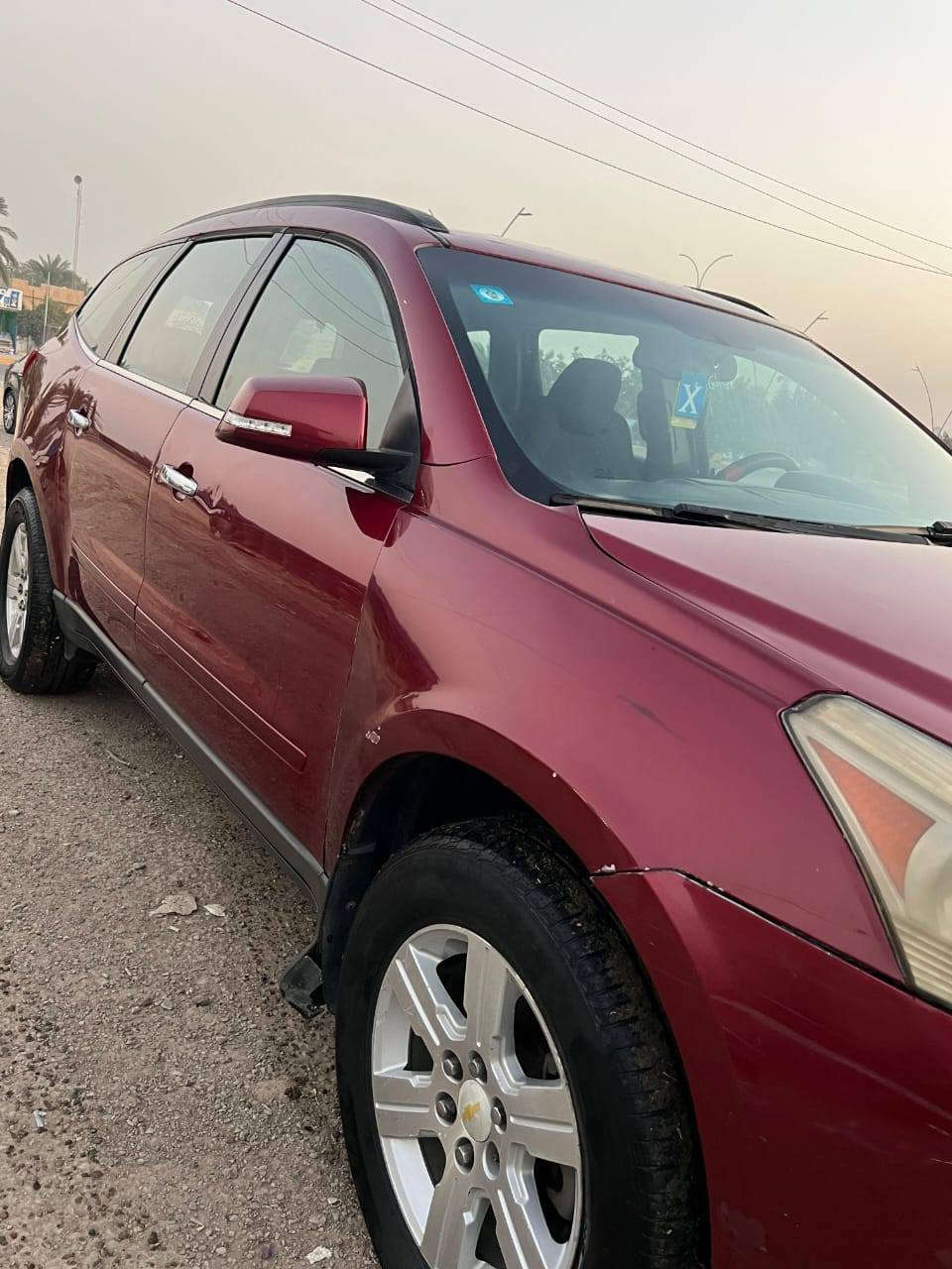 السلام عليكم شوفرليت ترافرس مديل 2011 مكينه كير خير من الله اسياره بيهه جاملغ امامي ونفسه معمر بدون دواخل رقم انبار دولي حجم المكينه 3600يرادلهه حجر صالنصه واحد سعر $80 عنون سياره بغداد تاجي رقم الهاتف ***********
