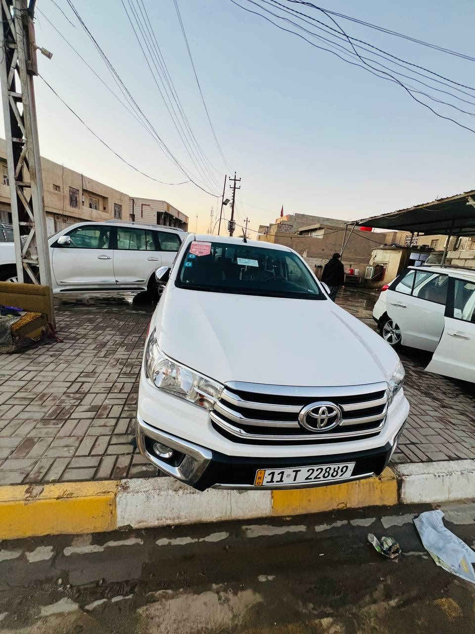 سلام عليكم للبيع تيوتا دبل  موديل 24 كفاله عامه ماشيا 31 الف رقم بغداد ***********
