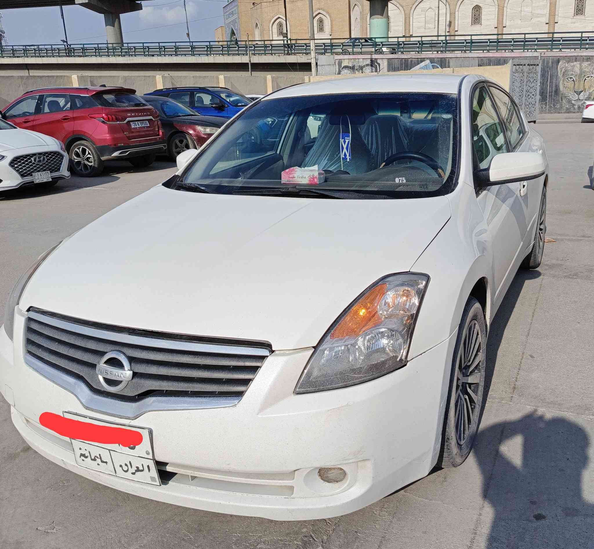 نيسان التيما وارد خليجي موديل 2008 بيهة 4 قطع صبغ بدون ضربه فقط صبغ اثر جراد رقم سليمانية سنويه لل27 تريد تحويل تريد وكاله
تخم تاير حداديه مكينه خير من الله والكير يحتاجله ادامه 
السياره بيع او مراوس بصني هندي 
مكاني نجف ***********
