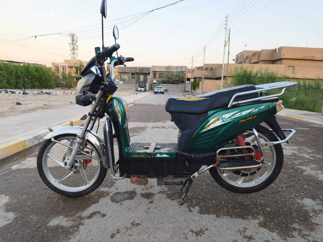 سلام عليكم
دراجة شحن هارلي  للبيع كشر بدون بطاريات
 كامل عل فحص السعر/ 150الف وبي مجال قليل حك جيه
الرقم الاتصال/
/*********** /***********
