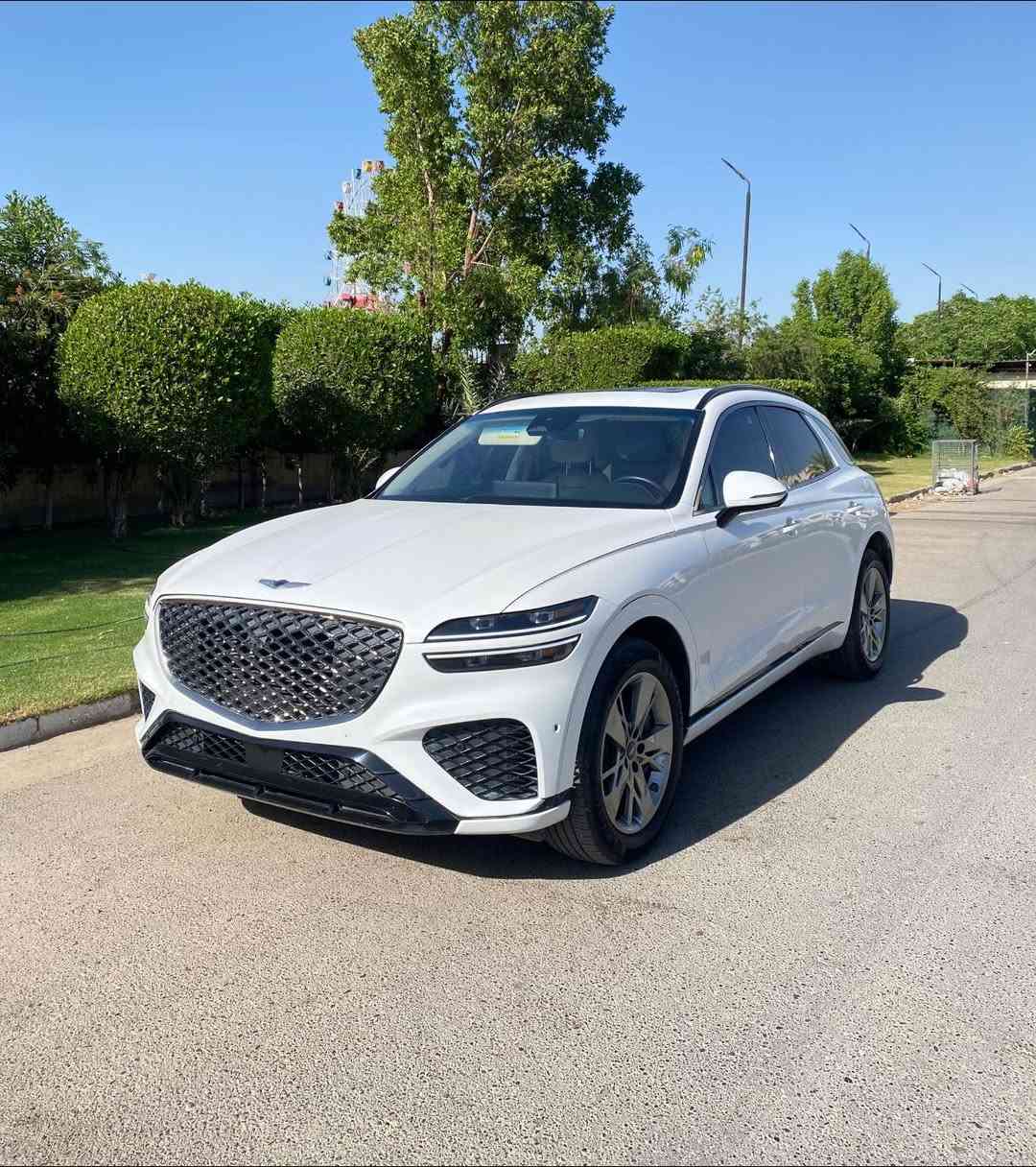 � للبيع • Genesis GV70 / 2023 • 🌟

✨ سيارة أحلامك وصلت! ✨
فخامة، نظافة، أداء… كل شيء مرتب من الألف للياء.

 • 🚗 الموديل: 2023
 • ⚡ المحرك: 6 سلندر 3.5 Twin Turbo — أداء ناعم وقوي
 • 🕒 العداد:10,000 فقط — شبه جديدة

 • 🏆 الحادث :تبديل جوملغ وبنيد نفس الون اصلي 

 • 🛋️ الداخلية: جلد ناعم، مراتب مشدودة، تصميم داخلي فخم، ألوان متناسقة
 • 💎 المواصفات: شاشة كبيرة، بصمة ذكية، رادار، كاميرات 360، ليد كامل، فتحة سقف، نظام أمان متكامل

📞 للتواصل:
***********
***********
او زيارة موقع شركة الناجح العالميه بغداد حي الجامعه نفق الشرطه مقابيل مختبر الرازي
