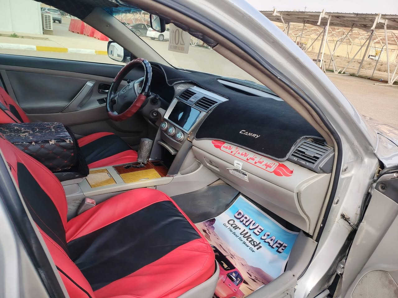 سلام عليكم كامري موديل 2008 محرك 2400مكفول فول الفول رقم بغداد سعرها 85 رقم ***********
