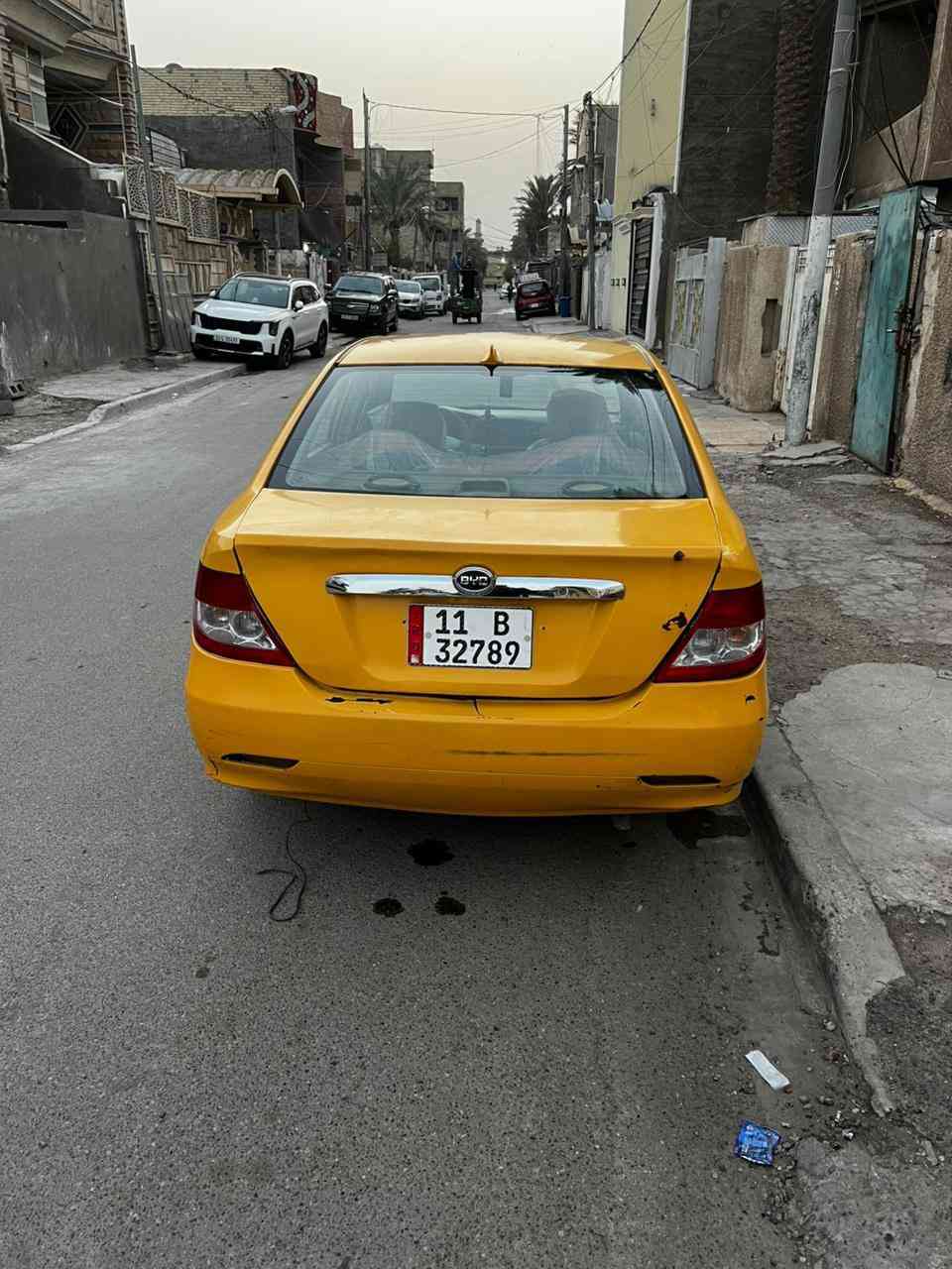 بيوايدي f3 
موديل 2011 رقم انكليزي 
تحتوي على منضومة غاز 
محرك لانسر مسيو بوشي ما صار اسبوع من شادة 
حدادية صدر 10‎0‎%‎ دسكات / دبلات جدد باتري داينمو كلة جديد السيارة خير من الله السعر 47 $ وبيهة مجال لشراي العنوان بغداد - الشعلة الرقم ***********
