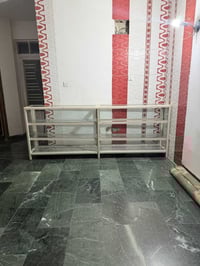 فاترينة المنيوم • ٢٫٥م عرض • ٤ رفوف