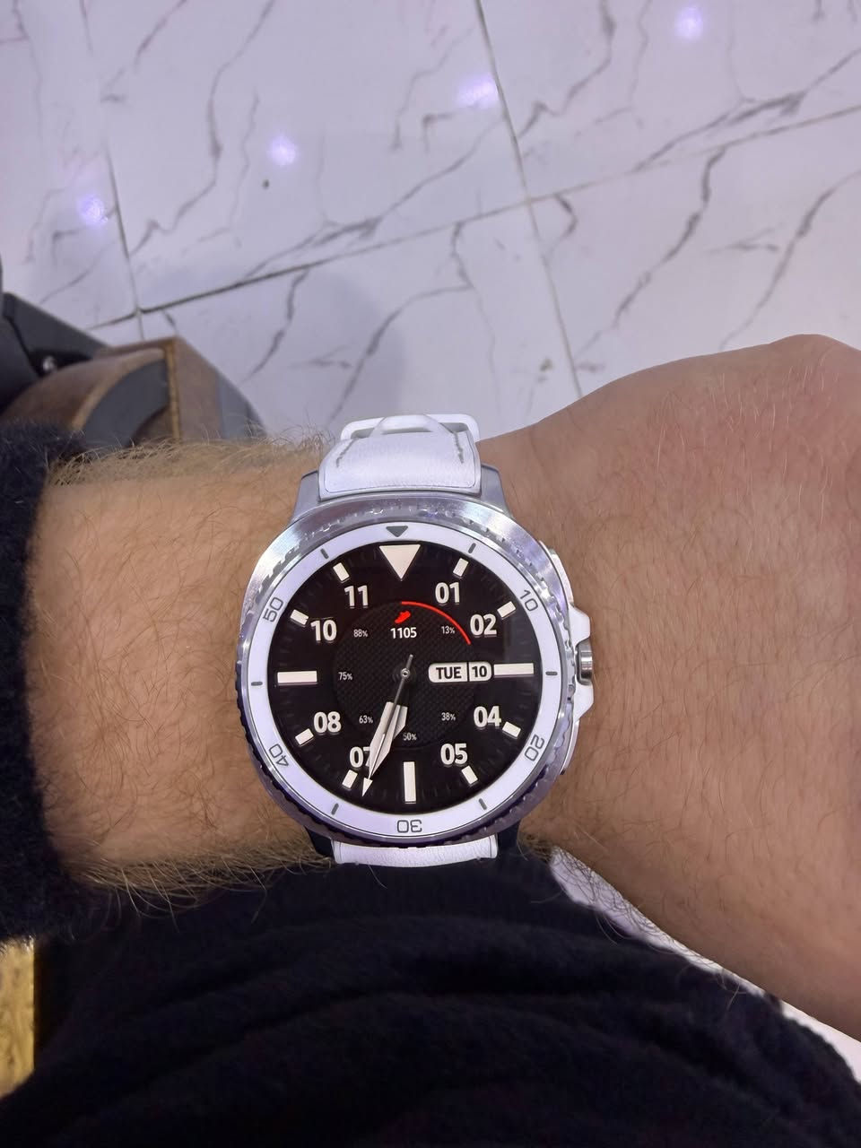 Samsung Galaxy Watch 8 Classic 46mm
ساعة سامسونگ 8 كلاسك 46 مم 
وكالة عين الفهد "يعني مو ذنيچ الي ما بیهن ضمان"
غراضهة كاملة
نظافة 100%

للاستفسار یرجی المراسلة عالواتساب او الاتصال علی :
0772 649 8089

یوجد توصیل
