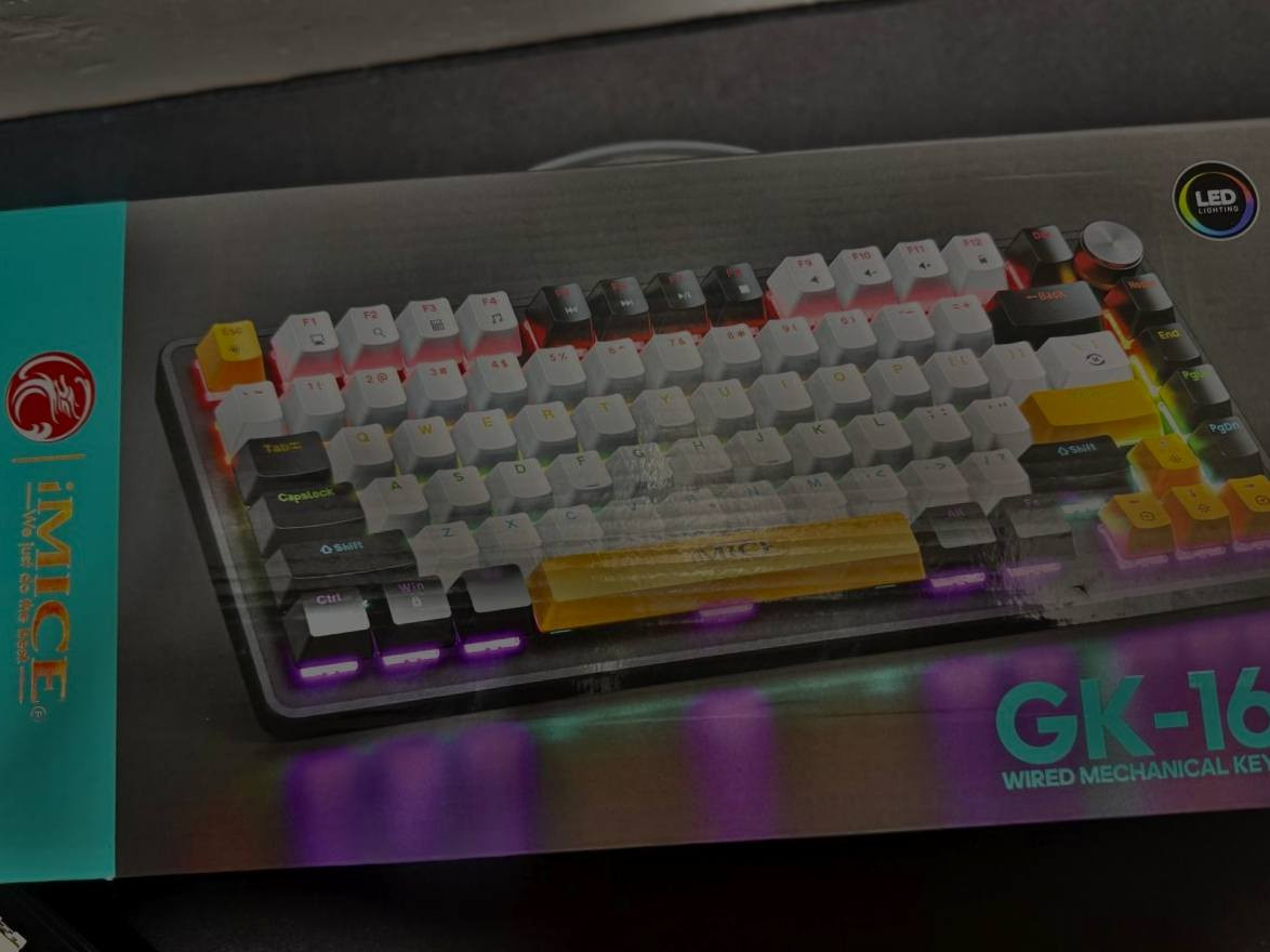 السلام عليكم متوفر كيبورد ميكانيكي  من شركة imlce
وبسعر فقط 50 الف والتوصيل مجاني في جميع انحاء العراق 🚛


**إذا كنت صاحب هذا الإعلان وتريد حذفه لأي سبب، رجاءا أرسل رسالة إلى الدعم الفني**