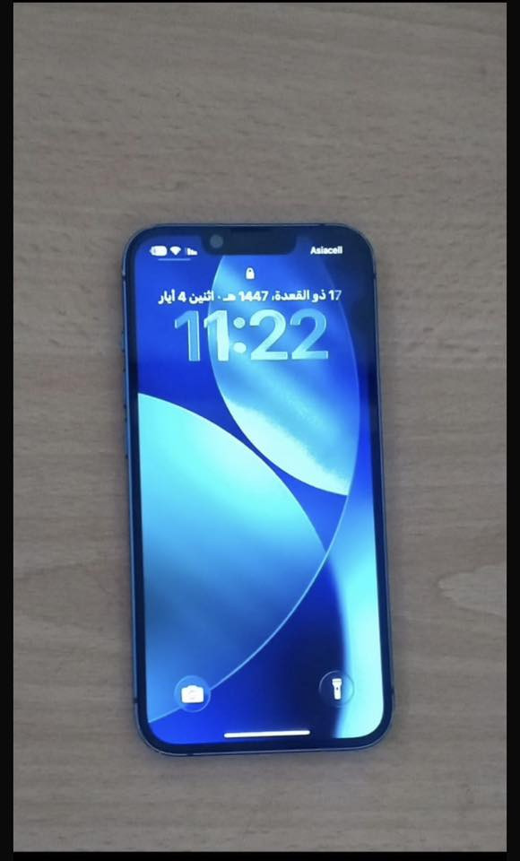 سلام عليكم ايفون 13عادي جهاز مكفول كفاله عامه بس بي هاي نقطه حته مامبينه سعر 400وبي مجال رقم *********** مكاني بغداد
