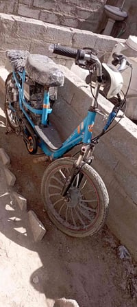 بايسكل شحن • بدها بطاريات • تايرات جدد