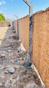 سياج BRC • عشبي صناعي • تركيب سريع