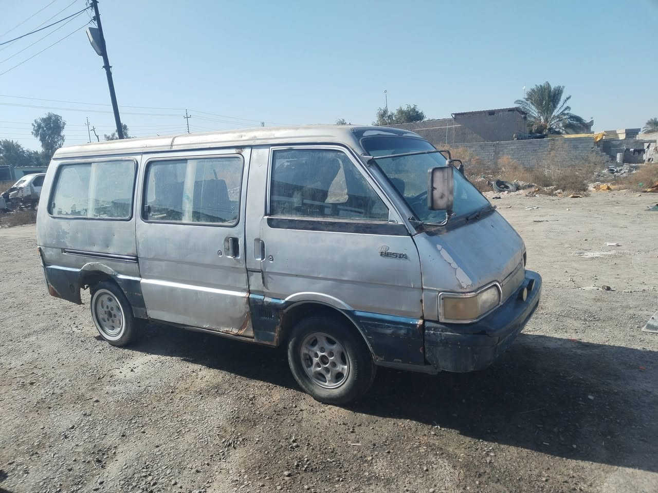 سلام عليكم
كيه بستا ٩٤ رقم حمل انكليزي بغداد
سياره جاهزه كير محرك
باتري جديد تخم تاير جديد صدر جديد
مراوس بتكسي اوبيع السعر ٣٠ وبيهه مجال
الاستفسار *********** او ***********
مكان بغداد ابو غريب
