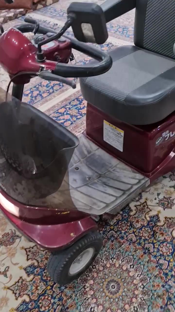 سكوتر ماركة shoprider بحالة ممتازة بطاريات جديدة السعر 500 العنوان بغداد
 للاستفسار الاتصال بالرقم
*********** يوجد واتساب
