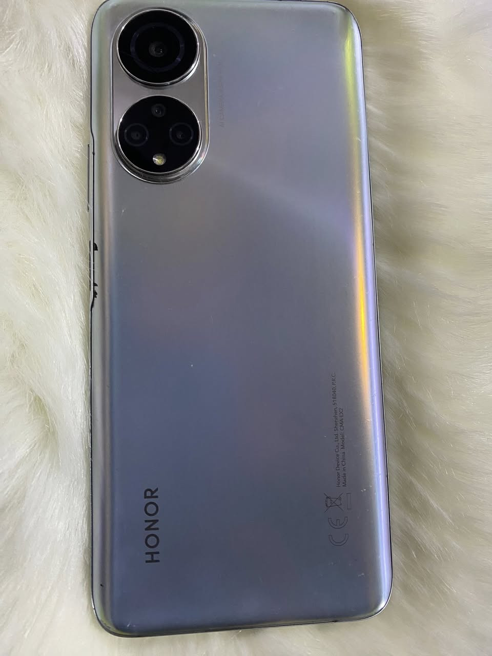 HONOR X7
مستعمل نظافه %٩٠

مواصفات الجهاز

Snapdragon 680 4g المعالج ثماني النواة

ذاكرة داخلية 128 كيكا - رام 4 كيكا

كاميرا خلفية ثلاثيه 5+2+2 + 48

كامرا اماميه بدقه 8 ميكا

بصمه اصبع + بصمه وجه

honw 5000 بطارية

السعر ١٢٥ الف


**إذا كنت صاحب هذا الإعلان وتريد حذفه لأي سبب، رجاءا أرسل رسالة إلى الدعم الفني**