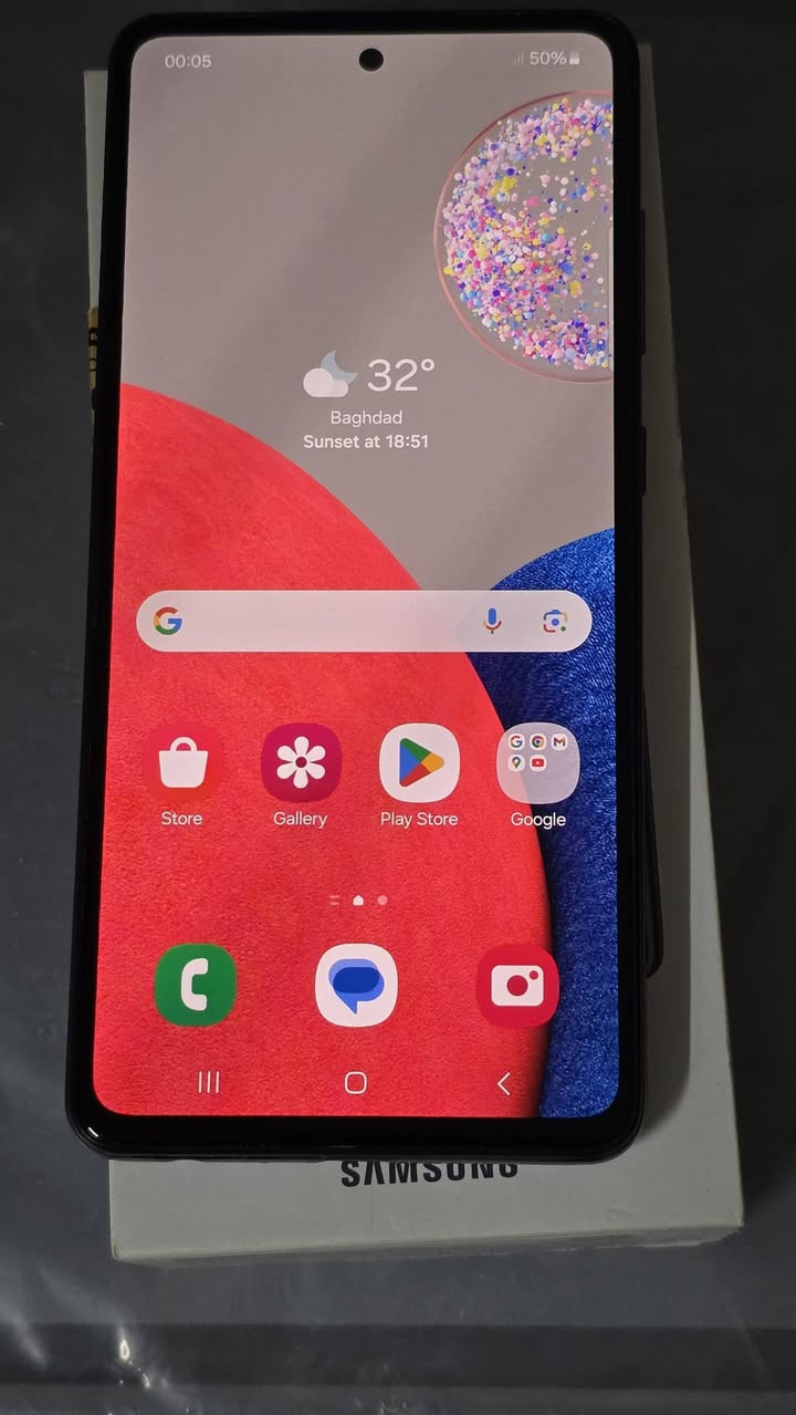 Samsung A52s 5G 
الجهاز نظيف شاشته نظيفه لا مفتوح ولا امصلح 
ذاكرته 256 رام 8كيكا 
السعر 220 وبيه مجال للطيبين مكاني الاعظميه للاستفسار خاص


**إذا كنت صاحب هذا الإعلان وتريد حذفه لأي سبب، رجاءا أرسل رسالة إلى الدعم الفني**