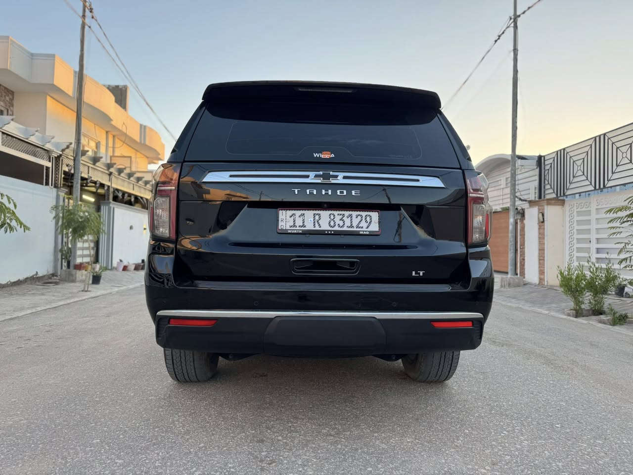 سلام عليكم تاهو 2023فئةLT فول(  1على 1)
السياره وارد.  خليجي. رقم بغداد بسمي. 
وكالة المنصور العلامه السوده. 
 السعر اربع شدات وخ
امسه وستين.  (٤٦٥$)
السونار بلصور
الاتصال ***********
الاتصال*********** -بي وتساب الاثير. وشكراً 
للمراسله عل فيس هاذه الحساب ستار الضالمي
