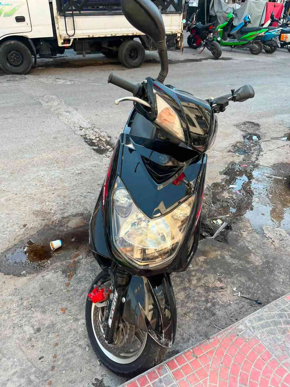 سكنس فحل نوزل خطين
نضيفه كلش  مكينه وكفرات مكفولة 
رمبه دراجه خير من الله السعر 850 
للتواصل ‏***********‏
 واتساب *********** 

الموقع الكراده 📍 مدينه الصدر 📍
