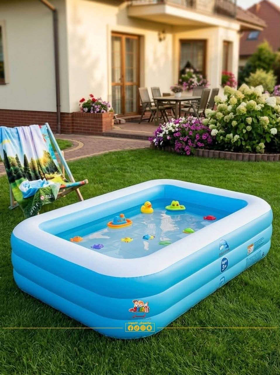 💦🏊‍♂️ انتعاش ومتعة حتى في الحديقة

حوض السباحة ... الحل المثالي لأجواء الصيف الحارة. ☀️

✅ سهل التركيب
✅ مناسب للأطفال
✅ متعة لا تنتهي

السعر 15.000 فقط


**إذا كنت صاحب هذا الإعلان وتريد حذفه لأي سبب، رجاءا أرسل رسالة إلى الدعم الفني**