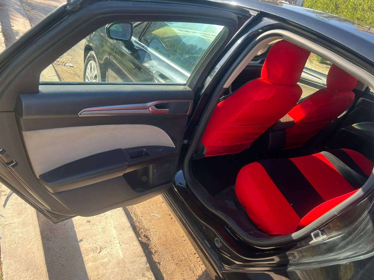 السلام عليكم ...فورد فيوجن 2019 وارد امريكي ضررها بنيد فقط بدون اي دواخل... وهنا بالعراق صار بيها صبغ بابين وجاملغ اثر شخط فقط...بدون معجون..بدون دواخل... السيارة بحالة ممتازة...كير ومحرك جيد جدا 2500 المرغوب
دوشمة وتخم تاير جديد وصدر امامي خلفي جديد وبالخير عالياخذها ..بيع او مراوس باقل  مكان السيارة بغداد حي القادسية  السعر ١١٠

الاتصال على الرقم ***********
او الرقم ***********
