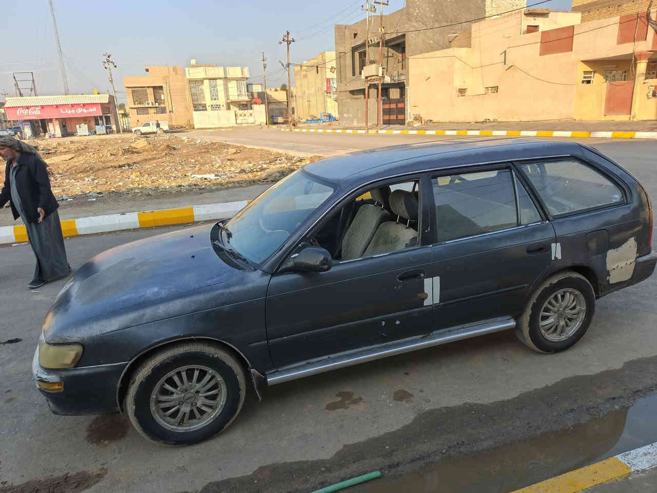 السلام عليكم كورلا موديل 91ستيشن رقم أنبار دولي بسمي سنويه ل29 كير ومحرك جديد تخم سيارة جاهزه من كلشي مابيه اي نقص ترايك وين ما يعجبك صدر جديد مكفولة كفاله عامه من الصبغ والضربه سيارة جارده على البلاد وجاهزه من كلشي السعر ب40وبيه مجال بسيط المكان واسط الصويرة ***********
