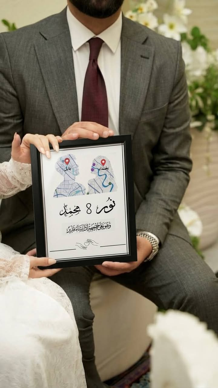 لأن بعض اللحظات تستحق أن تُخلَّد بطريقة تشبهها تمامًا…صُممت هذه الوثيقة لتكون ذكرى ناعمة، مختلفة، ومليئة بالحب 🤍


**إذا كنت صاحب هذا الإعلان وتريد حذفه لأي سبب، رجاءا أرسل رسالة إلى الدعم الفني**