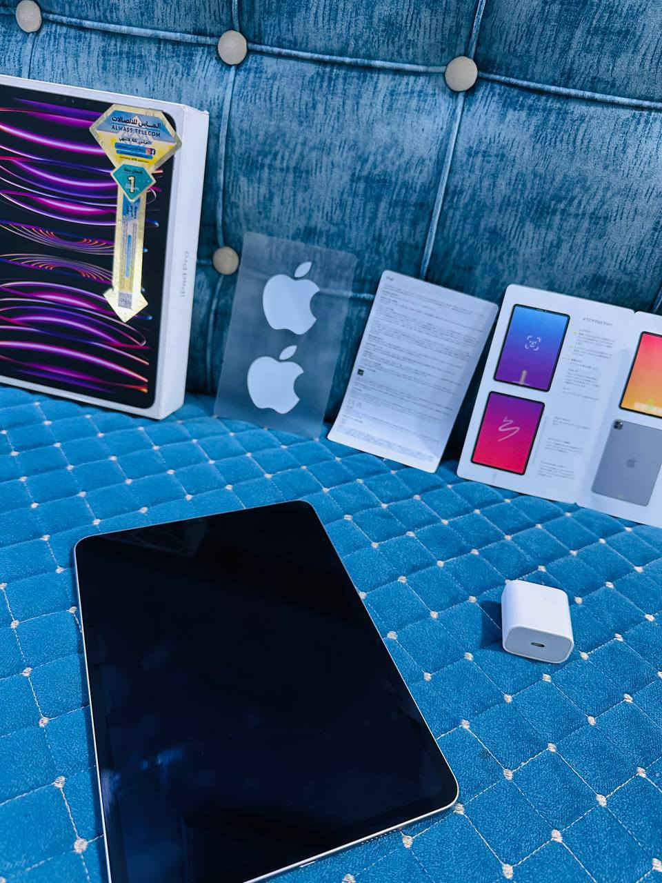 ايباد 11 برو M2 ذاكرة 128 للبيع ايباد ممفتوح ولا داخل صيانة ابد وعلى الفحص مشكلة الوحيدة ظهرة متشخط بسبب الكفر وكيبل ضايع فقط السعر 775 وبيه مجال مكاني كوفة حي ١٧ تموز رقمي ***********
