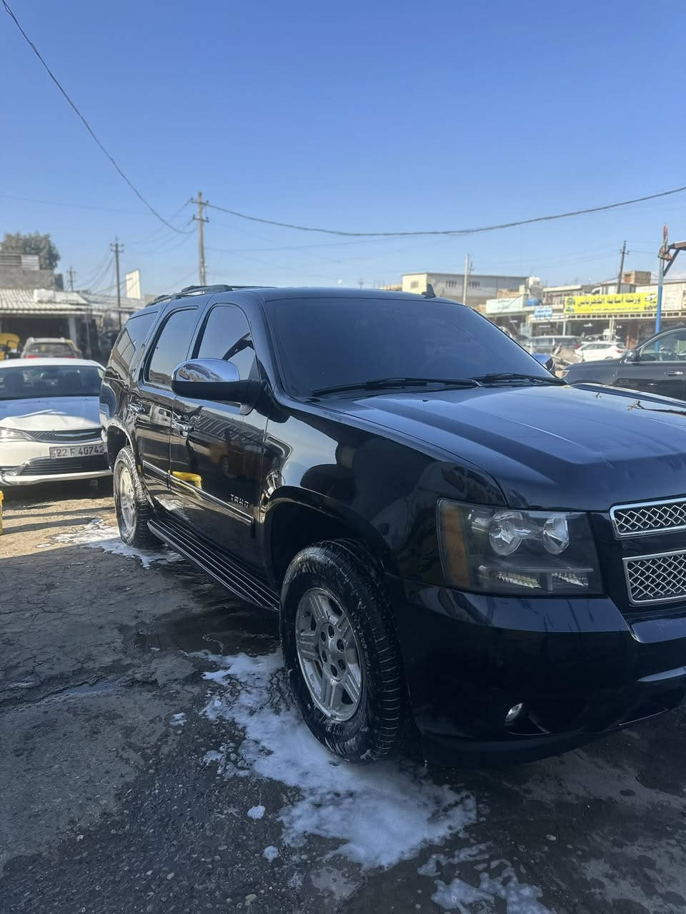 تاهو LTZ
موديل 2009 أربيل 
دواخل بيجي سياحي
بيها 3 قطع صبغ 
شرط التحويل
 ‭0773 857 9278‬
