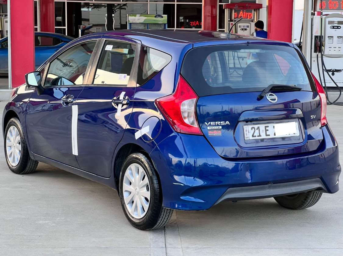 NISSAN VERSA NOTE SV
موديل 2017 وارد امريكي لون نيلي
للبيع فقط بدون مراوس بدون اقساط 
حجم محرك 4 سلندر 1600 
رقم سليمانيه سنويه جديد لل 2029
گير محرك بشرط لا صرف ولا بخار مامفتوح
صدر امامي خلفي جديد كهربائيات كل شغال تخم تاير جديد تبريد شغال 
مواصفات SV معروفه
تحكم ستيرن طرفين جامات كهربائي شاشه جبيره كاميره خلفيه مانع تزحلق وباقي مواصفات معروفه 

صبغ:-3 قطع امامي + نص باب سكن امامي بدون دواخل شرط 

سعر:.(92$).وبي مجال بصيط

رقم هاتف:.( *********** )
عنوان :.كركوك📍 كركوك, العراق
