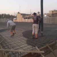 مستعدون لشغل كافه المنازل ربطات ورفتات وسقوف وجميع ديكورات  الكونكريت ...