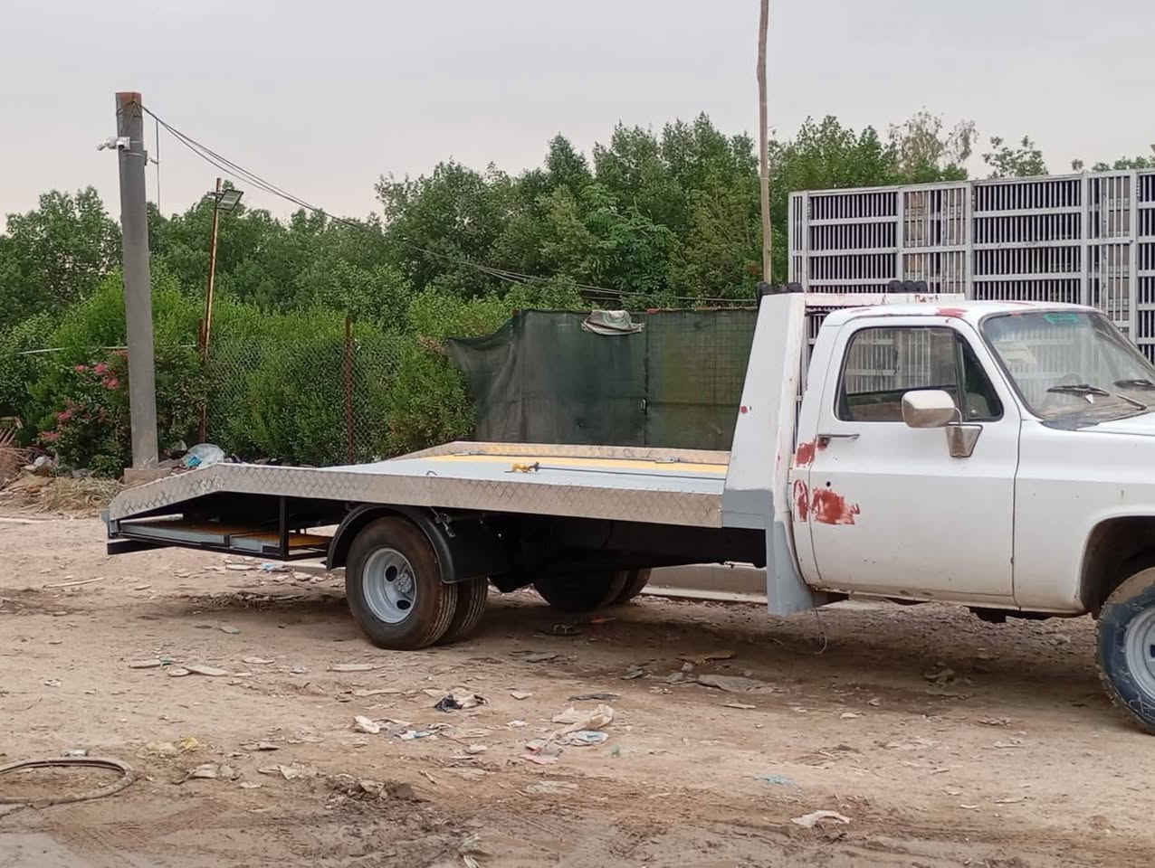 السلام عليكم
للبيع او مراوس بكيا حمل
كرين سطحي موديل 86 مكينة 6100 گير 1000 سيارة جاهزة للشغل رقم ذي قار حاليآ السنوية بيك اب ومعاملتها مال كرين كاملة واصلة بالكمرك جاهزة للعمل عنواني بغداد الشعلة السعر 65 وبيه مجال
واذا مراوس حسب الاتفاق
***********
