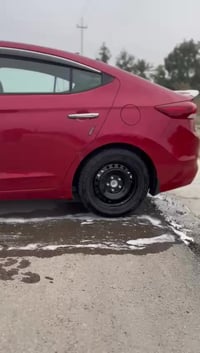 لنتره ١٧ سياره مريكيه حادثهه فقط طخه بل بنيد ومعمر نفسه سياره خير من ل...