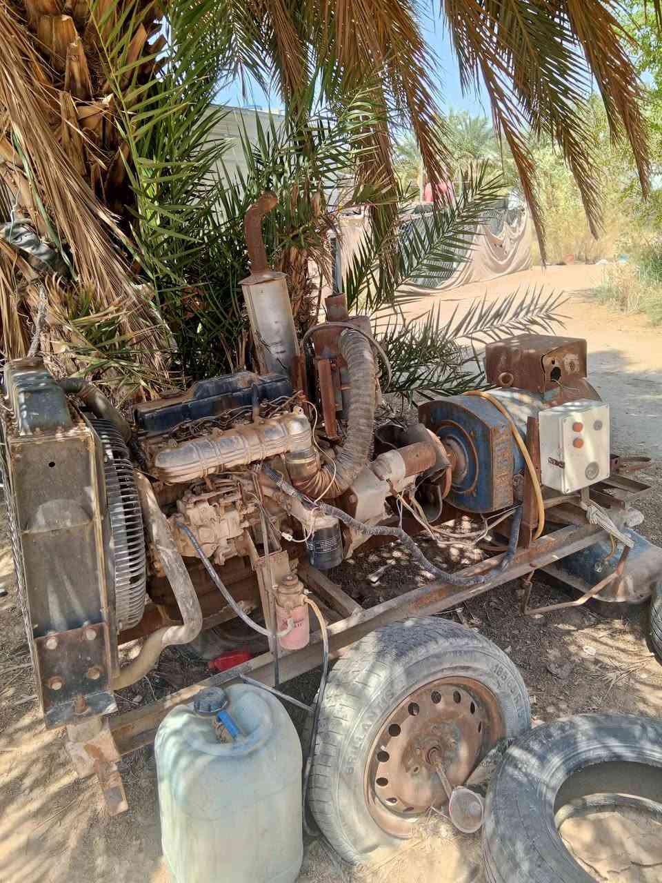 للبيع مولده كيه شغاله مانقصها اي شي  جنريتر 120امبير فري فيز اربع خطوط السعر 1700مليون وسبعميه وبيها مجال  ***********

