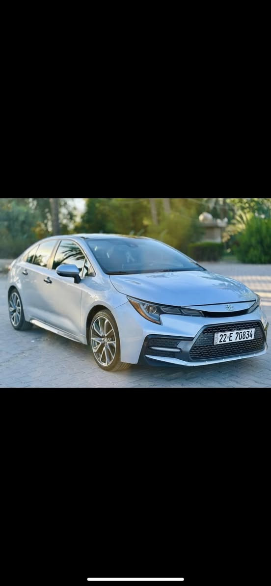 السلام عليكم 
كورلا ((SE)) 
موديل 2021 سبورت
رقم اربيل بأسمي
حساسات
مثبت سرعه
ويل سبورت كروم
مانع انزلاق
تحديد مسار
شفتات بالستيرن
داخل اسود 
اوتو هولد
السياره ماشيه 55 ميل
السياره بأسمي
المواصفات معروفه مال سبورت
مكان بغداد
صوره الحادث بالمنشور حادثها بسيط بدون معجون
سعر 137
***********
