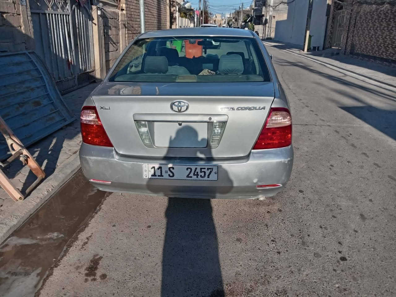 سلام عليكم مكلف بالنشر
سيارة كورلا موديل ٢٠٠٦ 
مصبوغه عام 
رقم صاحب السيارة ‏‪0772 379 6680‬‏
سعرها ٧٥
