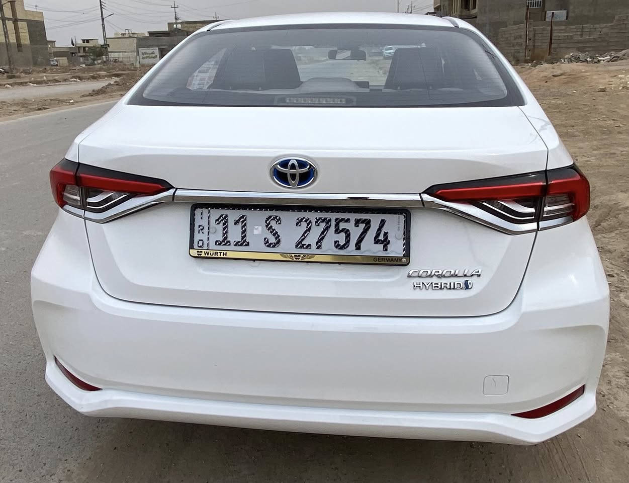 كورلا هايبرد علامة زركة
موديل 2021 

بصمة 

كشنات جلد 

تحكم ستيرن جهتين 

رادار توقف

تحديد مسار 

مثبت سرعه 

كامرة وشاشه تدعم الكار بلي 

بك لايت لد 

سايد بريك كهرباء 

واتو هولد 

كشاف زنون 

ماشية 79 قابلة للزيادة رقم بغداد انكليزي سنويه وهزه جدد 

سياره برغي بيها ما مفتوح بعدها بحالة الوكالة عدا شخوط بالدعاميه الخلفيه ممبينات بالصوره اله واحد يتقرب عليهن

سعر 138 بيه مجال مكانها بغداد

هاتف : ***********
