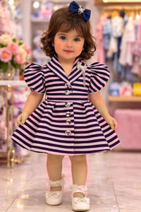 فستان بناتي • انتيكا • قياس ١-٣ سنين