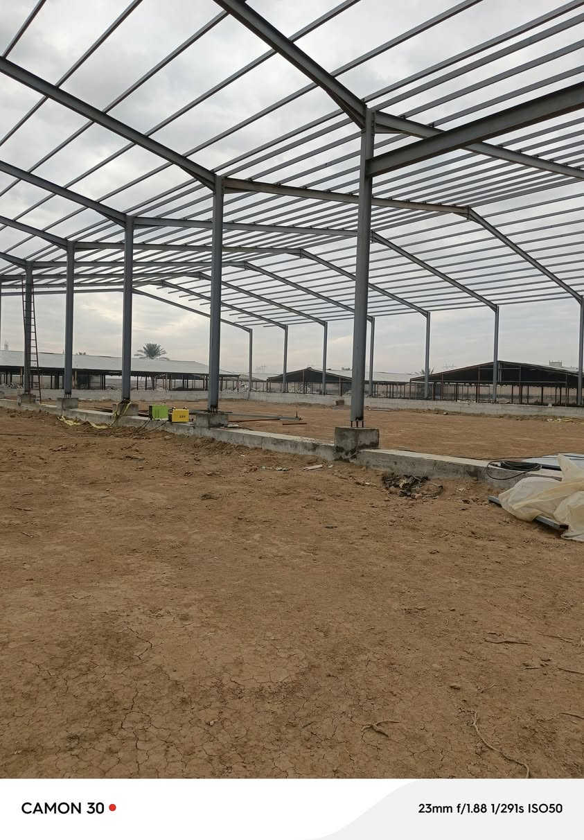 #بشرى_سارة
# الان يمكنك ان تصنع الهياكل حديدية بانسب
وبارخص اسعار تنافسية جملونات وقاعات الدواجن وكل ما يختص
باعمالنا حدادية 1 (مشاريع صغيرة او كبيرة)
ومتوفر في جميع انحاء العراق
للحجز ولأستفسار أو واتساب ::
***********
