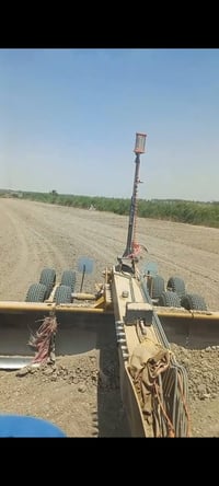 ليزر فارمر • عرض ٤م • بابل مشروع المسيب