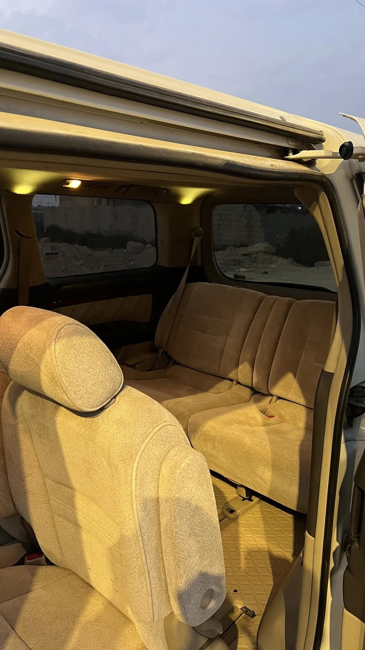 السلام عليكم
السلام عليكم سياره تويوتا الفرد ٧ راكب مديل 2003
رقم ***********
