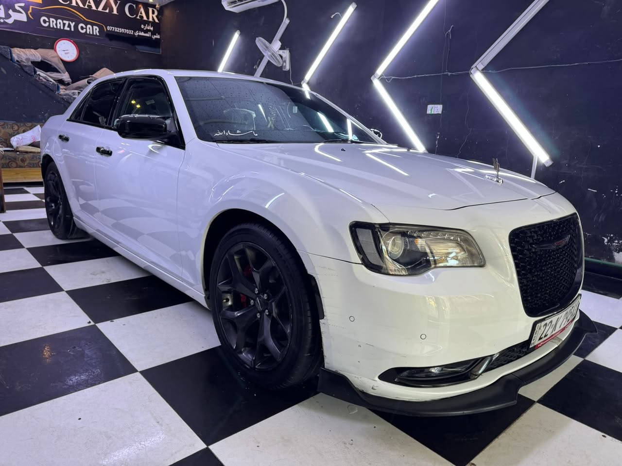 كرايسلر اوباما 300 2021
فول مواصفات 
المرغوب تور ويل
السونار مرفق مع الصور 
داخل جلد كشنات تدفىه 
سستم صوت عالي 
مضخم بالجنطه 
مرقم أربيل 
وارد كندي داخله كلين بدون ظربه بدون غرق 
محرك 6 سلندر 
مكان السياره كربلاء 
رقم صاحب السياره ***********
