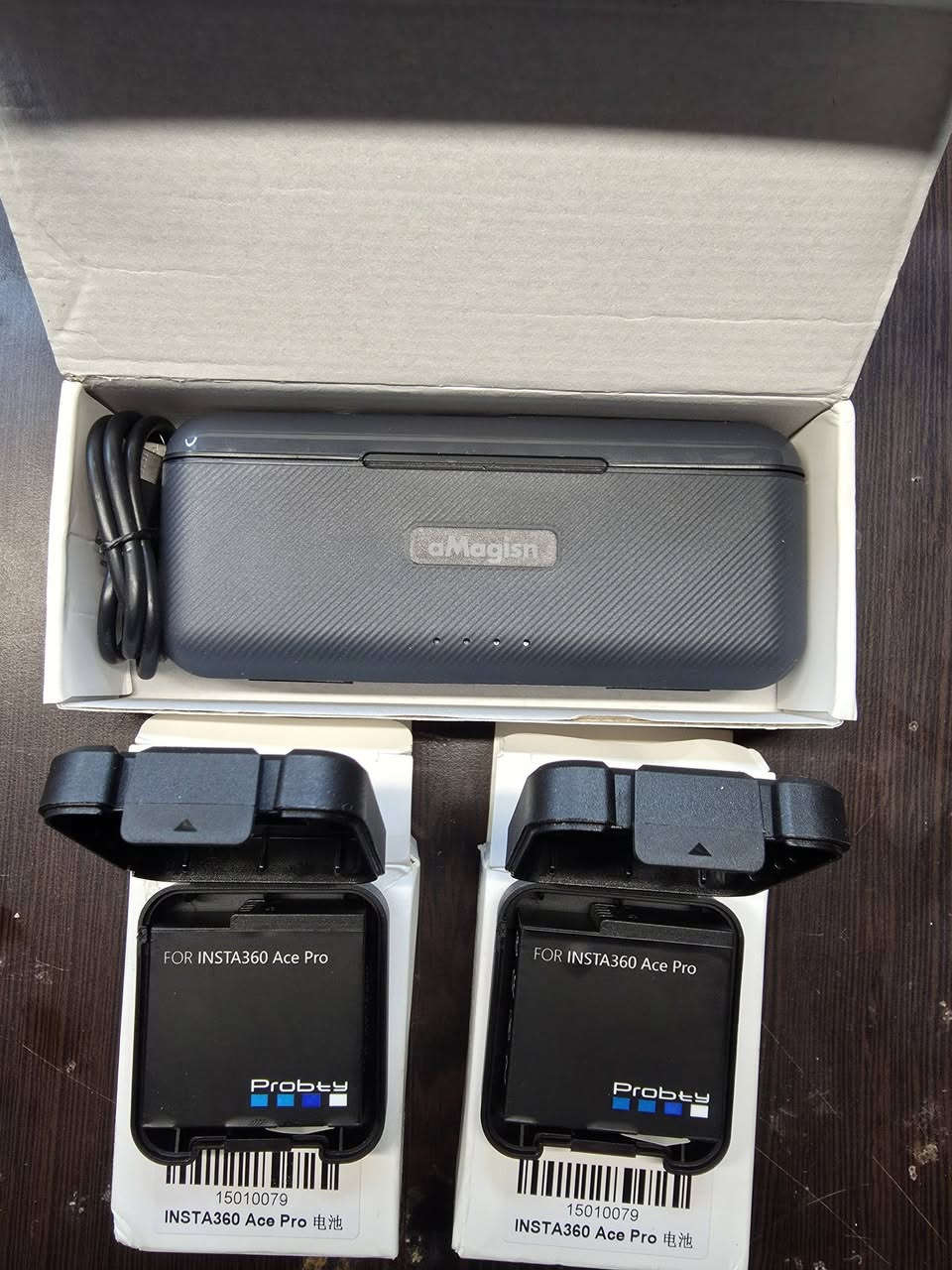 aMagisn Portable Battery Fast Charge Box for DJI Action4/3 Battery Charging Case


**إذا كنت صاحب هذا الإعلان وتريد حذفه لأي سبب، رجاءا أرسل رسالة إلى الدعم الفني**
