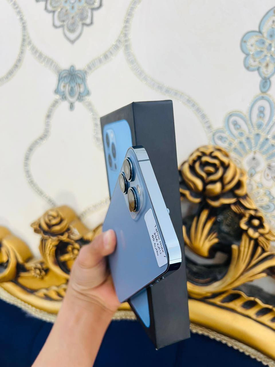 السلام عليكم ايفون 13 برو ماكس اللون مميز البحري ذاكره 256 البطاريه 85 بلاديه غير  85 بلاديه غير محفز الجهاز كله بلادي شرط الفحص باي مكان يعجبك وتر بروف كفاله عامه نظافه 100% 100 زلغ واحد ما بي اخو الجديد بمعنى الكلمه كامل ملحقات نظافه 100 المكان الناصريه مركز قرب شارع يا حسين رقم التلفون *********** سعر اتصال فقط
