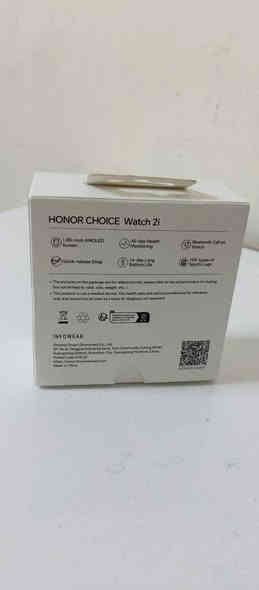 ساعة HONOR CHOICE Watch 2i الذكية. 
تتميز بشاشة AMOLED كبيرة مقاس 1.85 بوصة توفر صورًا واضحة ونابضة بالحياة. 
تدعم إجراء واستقبال مكالمات البلوتوث مباشرة من الساعة. 
توفر عمر بطارية يصل إلى 14 يومًا مع الاستخدام النموذجي. ملمس معدني 💥
سعر:40 /مكاني كركوك 
رقم موبايل:***********/واتساب و اتصال كركوك
