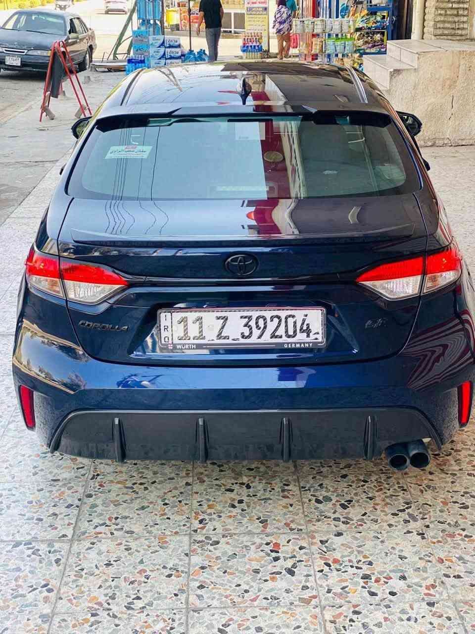 كورلا 2024SE بانزين حادث سرقه بنيد فقط اتاتبدل ماشيه 40 الف مايل السعر 150 ورقه اتصال ***********
